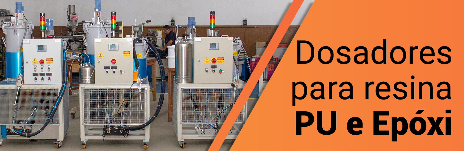 Dosadores para resina pu e epoxi