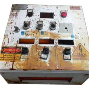 Equipamento industrial para dosagem antes da recuperação pela Sanctis